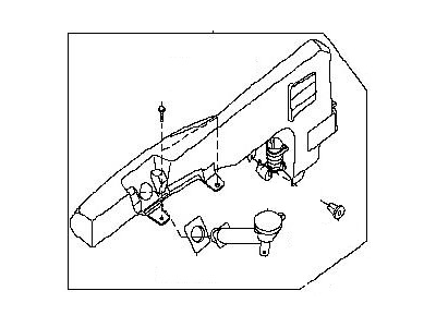 Nissan Pathfinder Washer Reservoir - 28910-ZL10A