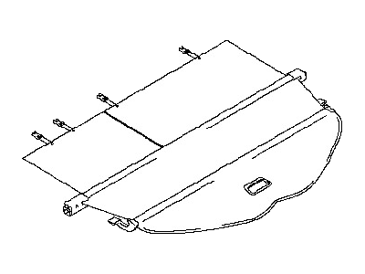 Nissan 84982-1AA1B TONNEAU Cover Assembly