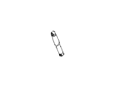 Nissan 56200-ZQ00C ABSORBER Assembly-Shock,Rear
