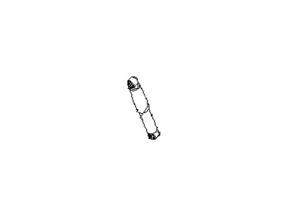 Nissan 56200-ZQ20C ABSORBER Assembly-Shock,Rear