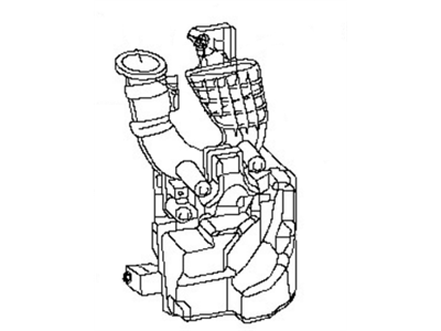 2017 Nissan Sentra Air Intake Coupling - 16554-3DD0A