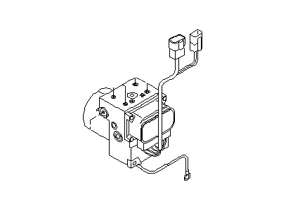 Nissan 47660-5Y713 Abs Pump And Motor Assembly