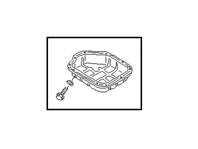 Nissan Rogue Sport Oil Pan - 11110-4BB0B