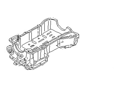 1995 Nissan Maxima Oil Pan - 11110-31U00