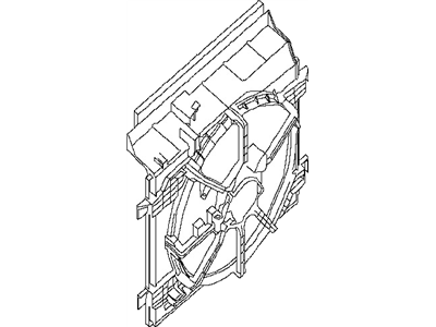 Nissan Sentra Radiator fan - 21481-9AP0A