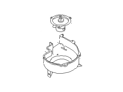 2003 Nissan Altima Blower Motor - 27225-8J000