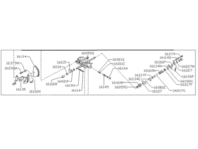 Nissan 16118-69A00 Throttle Body