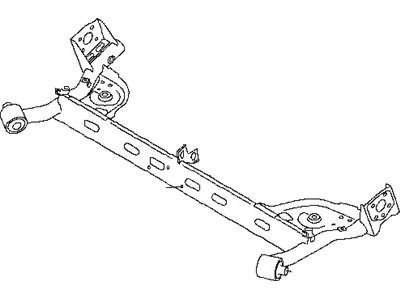 2009 Nissan Versa Axle Beam - 55501-EM30A