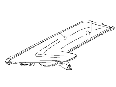 Nissan 26129-3YW5A Body Assy-Front Combination Lamp,LH