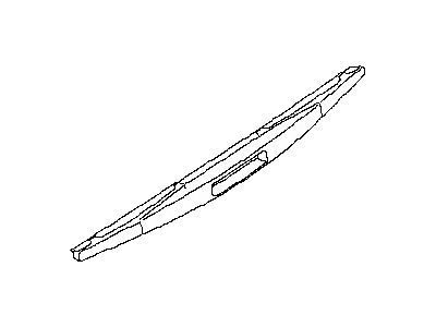 Nissan 28790-JE20A Rear Window Wiper Blade Assembly