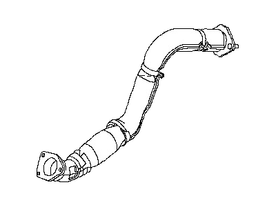 Nissan 20010-ZJ61A Exhaust Tube Front