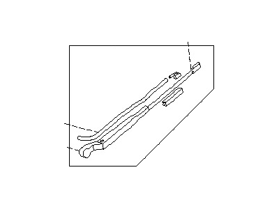 2003 Nissan Quest Wiper Arm - 28780-7B000