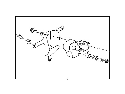 Nissan Quest Wiper Pivot - 28700-7B000