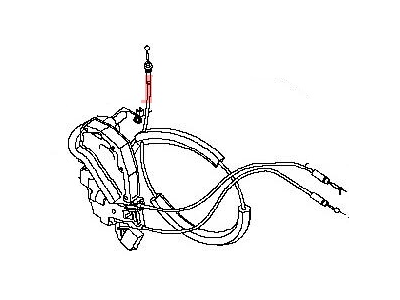 2009 Nissan Cube Door Lock Actuator - 80501-1FC0A