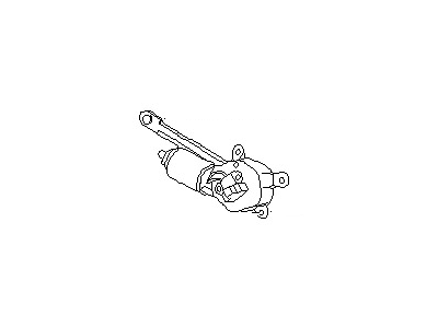 Nissan 28805-01P00 Motor Windshield wiper