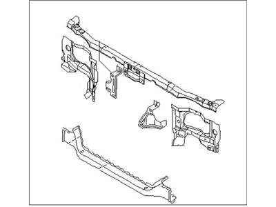 Nissan 62500-4B030 Support Assembly - Radiator Core