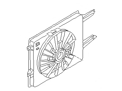 Nissan 21483-1B000 SHROUD Assembly