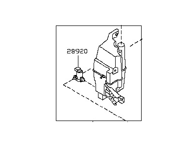 Nissan 28910-JM000 Tank Assy-Windshield Washer