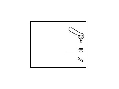 Nissan 48520-CK025 Socket Assembly-Tie Rod Outer