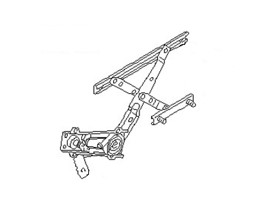 1986 Nissan Stanza Window Regulator - 80701-21R00