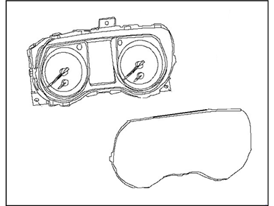 Nissan 24810-EZ24A Speedometer Instrument Cluster