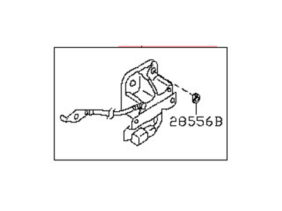 Nissan Sentra Air Bag Sensor - 98830-ET08A