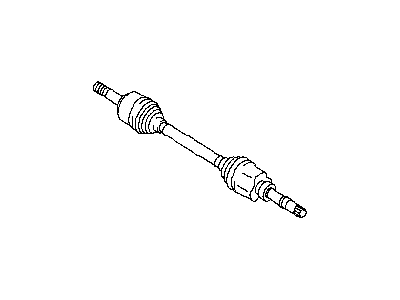 Nissan 39100-3NF2B Shaft Assy-Front Drive,RH