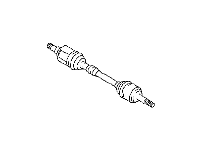2013 Nissan Juke Axle Shaft - 39101-1KB0A