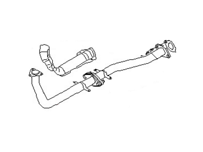 1997 Nissan Sentra Exhaust Pipe - 20010-4B001