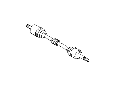 Nissan 39101-3HC0B Shaft Assy-Front Drive,LH