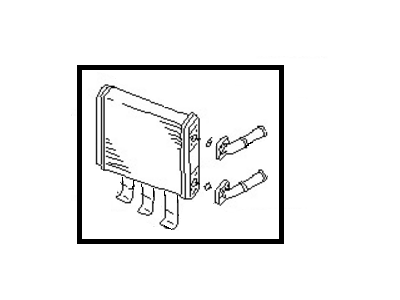 1995 Nissan 240SX Heater Core - 27140-70F00