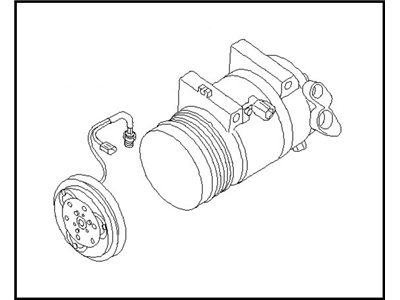 Nissan 92600-ZT00B Compressor - Cooler