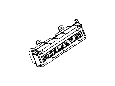 Nissan 27775-KA60A Display-Amp Complete Air Cond