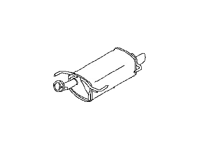 2011 Nissan Juke Muffler - 20100-1KD0B