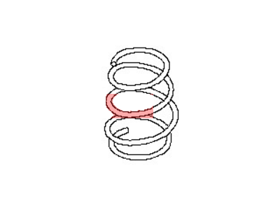 Nissan 55020-3BA0B Spring-Rear Suspension