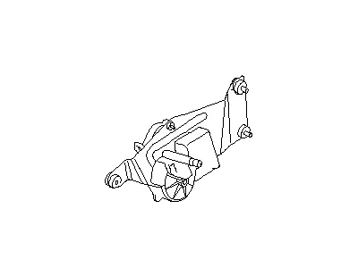 2002 Nissan Xterra Wiper Pivot - 28700-7Z000