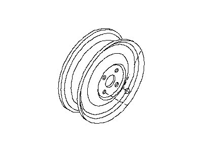 Nissan 40300-0W315 Wheel Assy-Disc