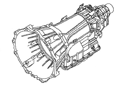 Nissan 31020-ZW00E Automatic Transmission Assembly