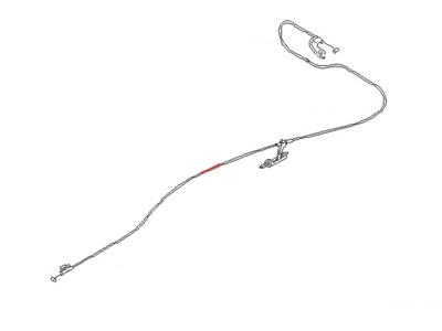 Nissan Altima Fuel Door Release Cable - 84650-0Z800