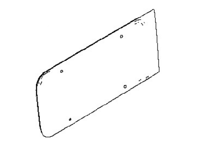 Nissan 83301-1PB0A Glass Assy-Side Window,LH