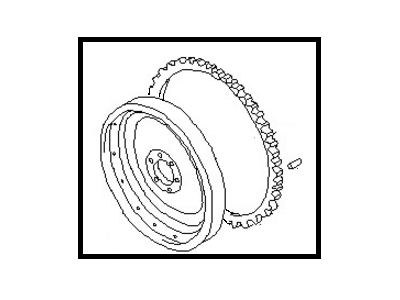 Nissan 12310-4M700 FLYWHEEL Assembly