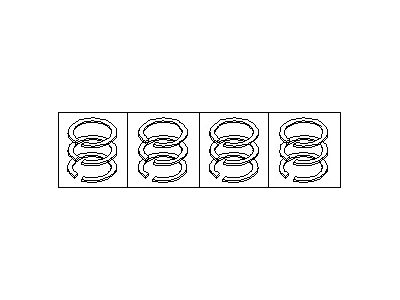 Nissan 12036-5M060 Ring Set-Piston