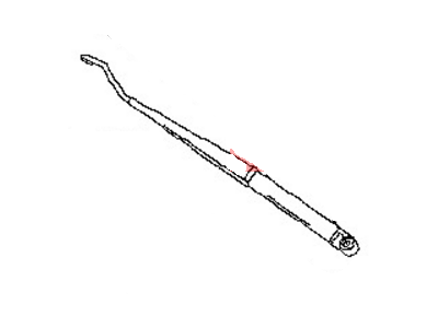 Nissan 28881-1JA0B Windshield Wiper Arm Assembly