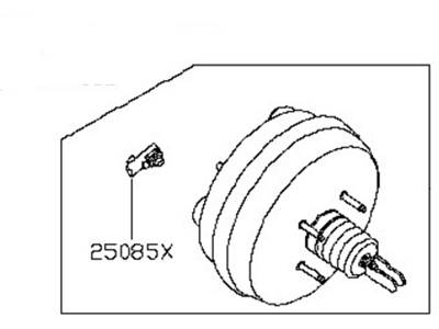 Nissan 47210-5AA0B Booster Assy-Brake