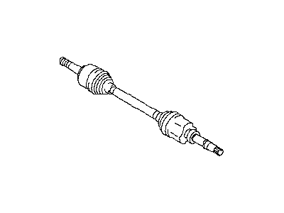 Nissan 39100-3NA0B Shaft Assembly-Front Drive RH