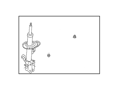 Nissan E4303-3NF1A STRUTKIT-FRONTSUSPENSION,LH