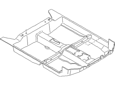 Nissan 74902-2B511 Carpet Assy-Floor