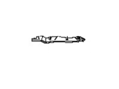 Nissan 62222-CD001 Bracket - Front Bumper Side, RH