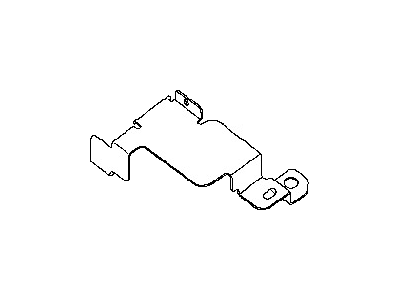 Nissan 24239-ZX02A Bracket-Harness Clip