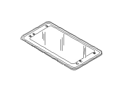 Nissan 91210-1W201 Lid Assy-Sunroof,Slide